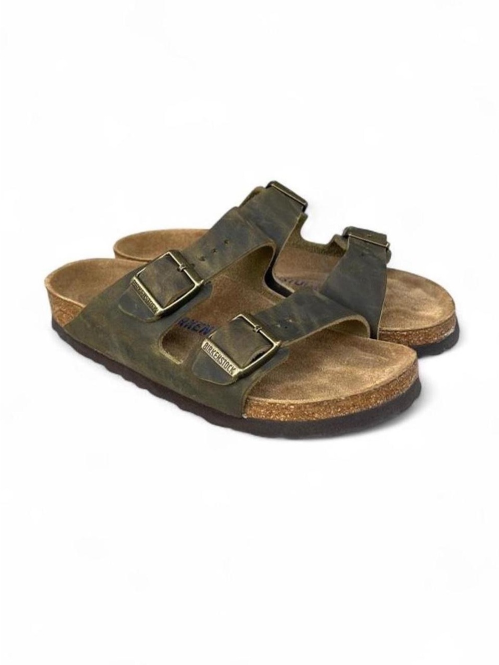 Birkenstock Arizona Faded Khaki Soft Footbed Sandals EU 36 Women’s 5-5.5 Narrow